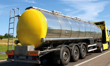 Petroleum Tanker Truck