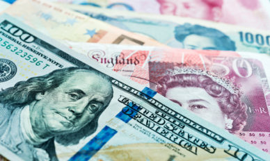 Background of international currency notes